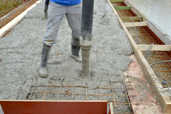 Concrete Base Construction in Westerville