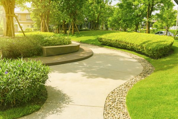 Cement Walkway Installation in Westerville