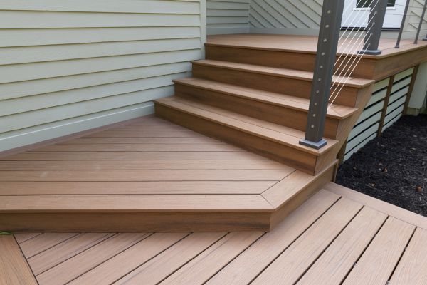 Patio Staircase Construction in Westerville