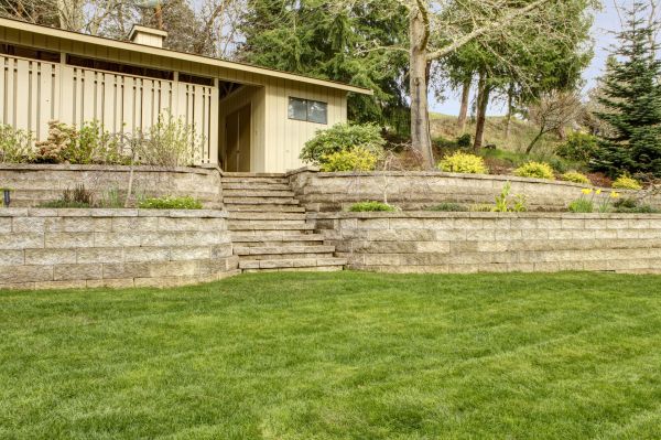 Retaining Wall Construction in Westerville
