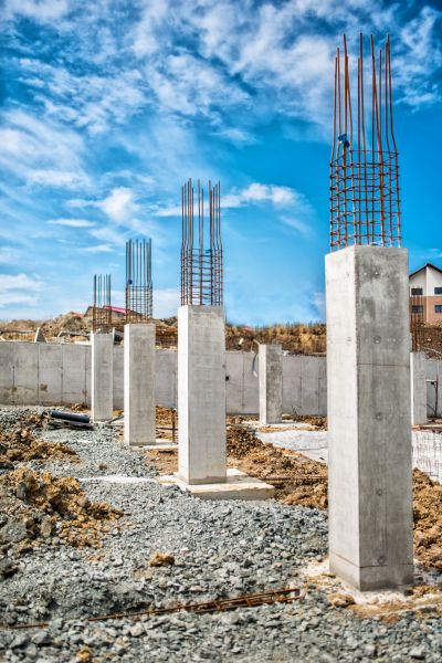 Concrete Footer Pouring in Westerville