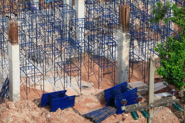 Concrete Pier Construction in Westerville