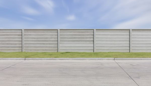 Concrete Fence Installation in Westerville