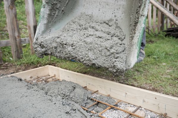 Yard Concrete Pouring in Westerville