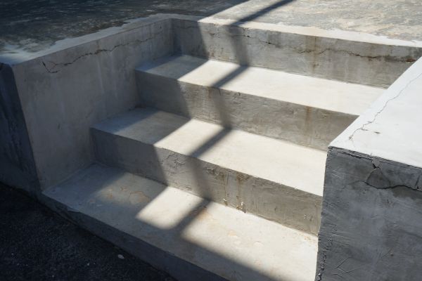 Poured Steps Installation in Westerville